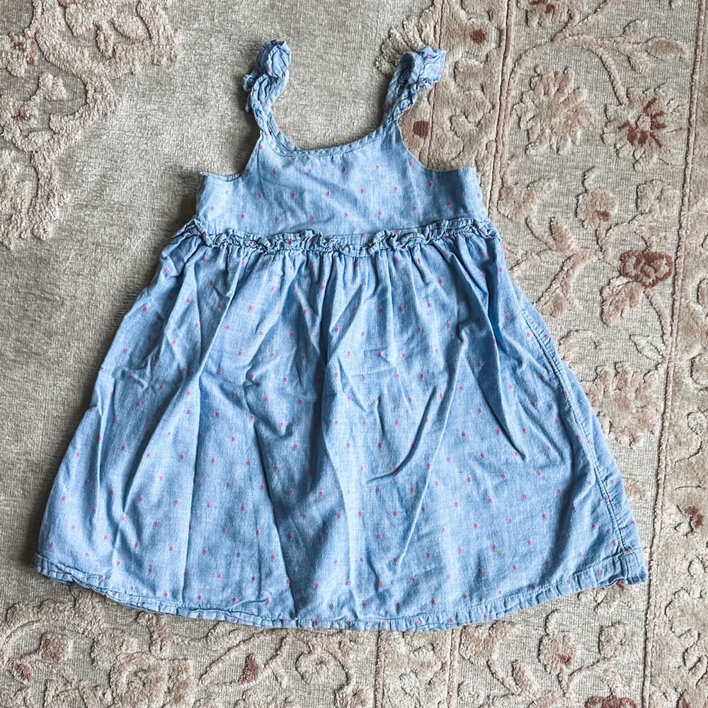 GAP double lined dot dress 5 years